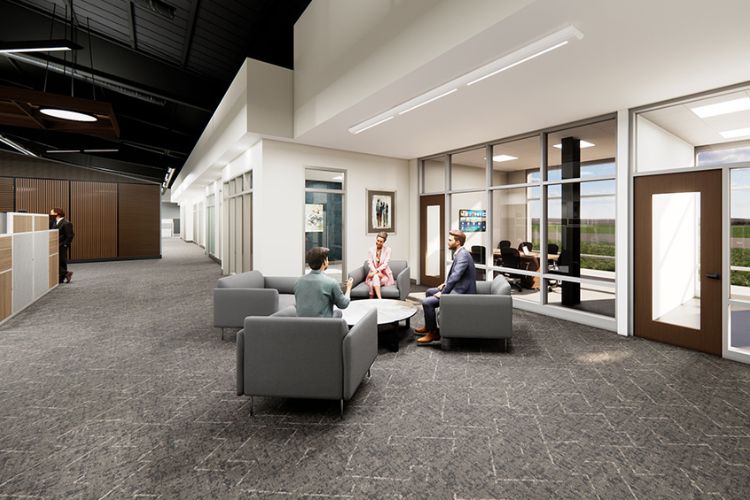 New headquarters interior